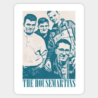 The Housemartins / 80s Styled Aesthetic Design Sticker